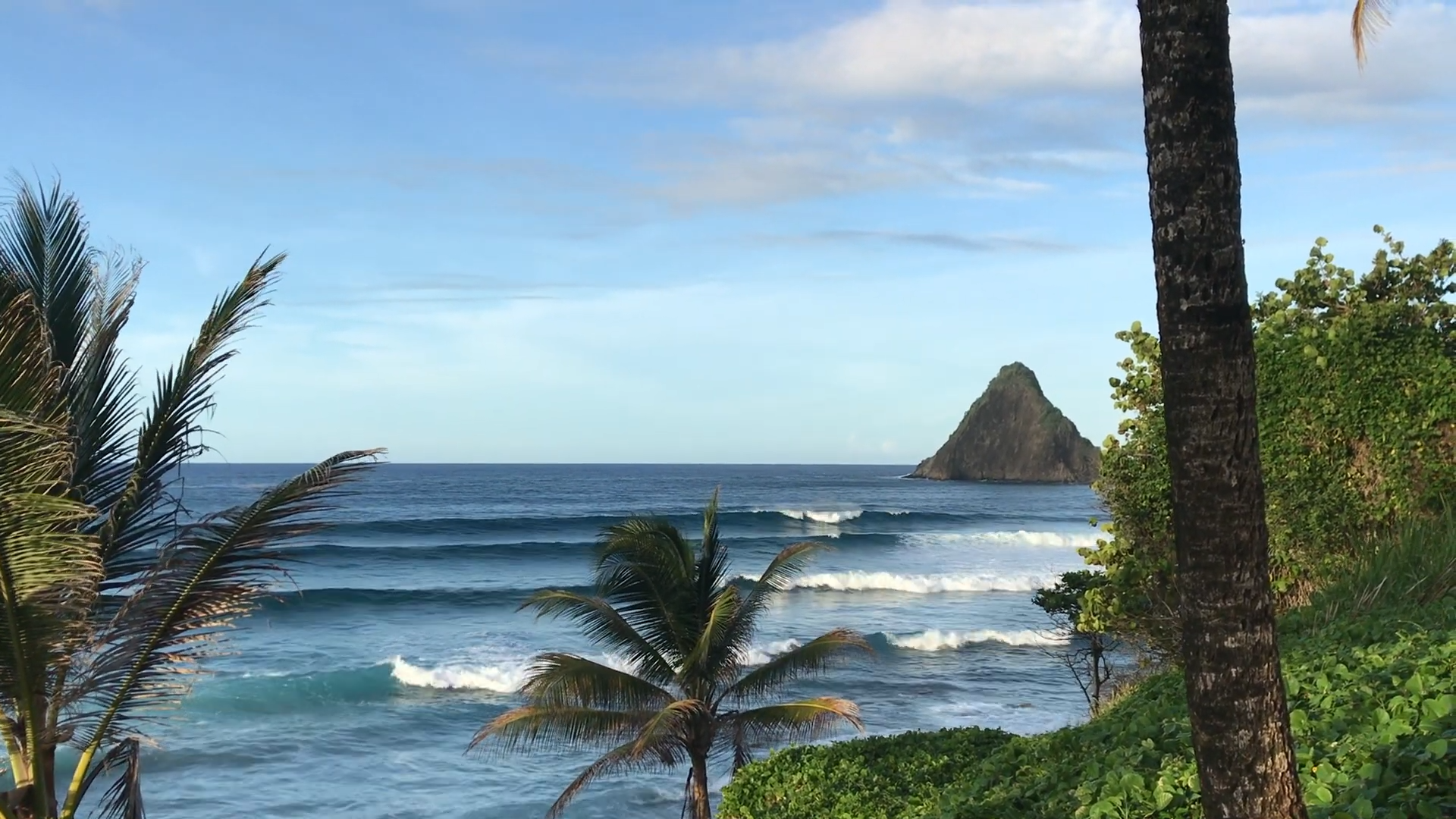 Spot de surf en Martinique surfing in martinique - Anse Charpentier
