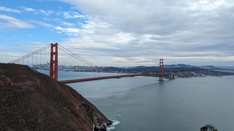 Road trip California Golden Gate Bridge